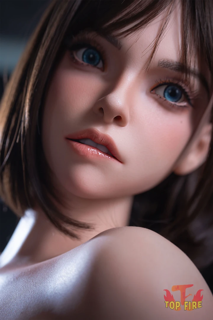 Top Fire Doll 158cm D-cup Silicone Sex doll Ada with Ros head T05